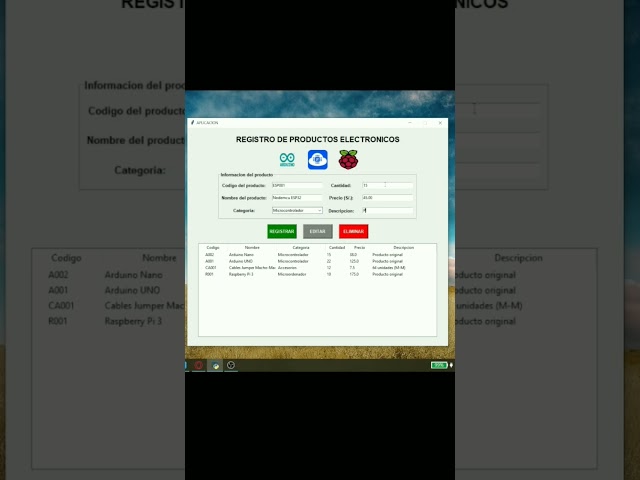 CRUD CON PYTHON 🐍✅ #technology #python #create #read #edit #delete #new
