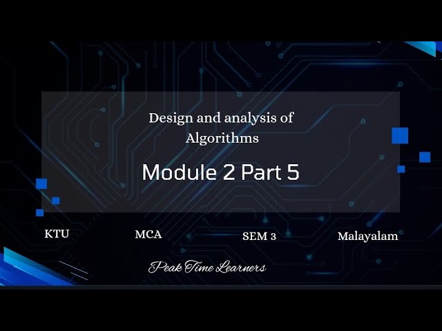 Dynamic programming introduction |Control Abstraction | Principle of optimal substructure |Malayalam