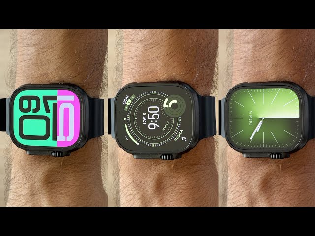 ⌚️Las MEJORES Watch Faces para tu Apple Watch Ultra 3 (2025)