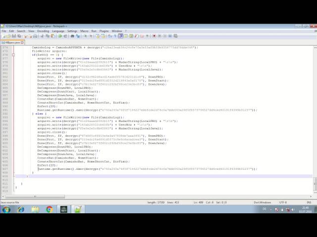 Malware Analysis - Java Malware Deobfuscation