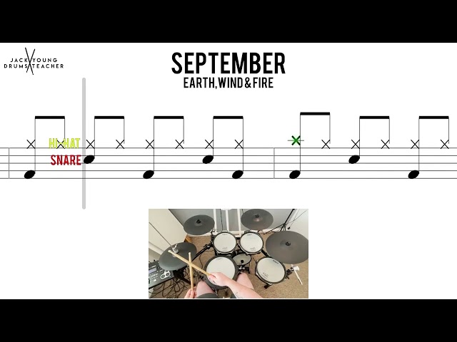 September   Earth, Wind & Fire 🥁 Grade 2 Beginner Version