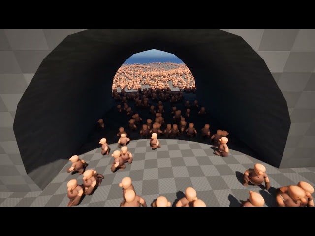 Devlog #2 — Crowds Can See Obstacles: Multi-Layer Navmesh, Zero FPS Cost (UE5)