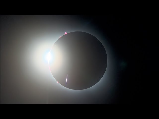Solar eclipse through my telescope ￼4k