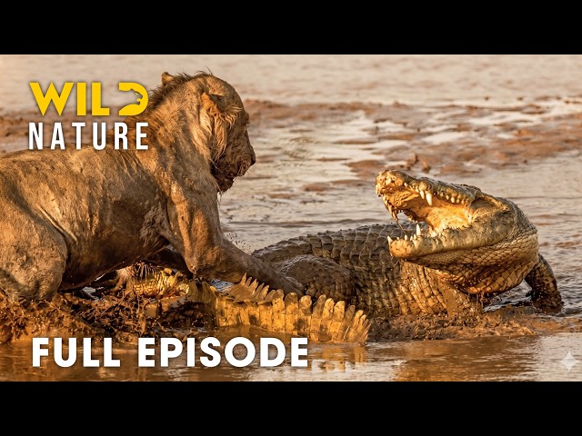 Lion vs Crocodile (FULL EPISODE) | Survival in Africa's Deadliest Arena | Animal documentary