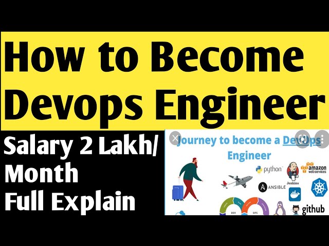 How To Become a Devops Engineer & 2 Lakh/Month ? Full Explain With course detail in Hindi | DEVOPS |