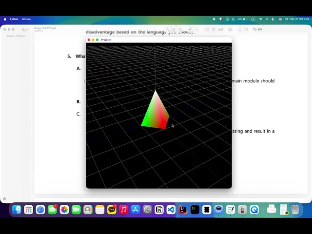 [CSE4020] Computer Graphics Project 1