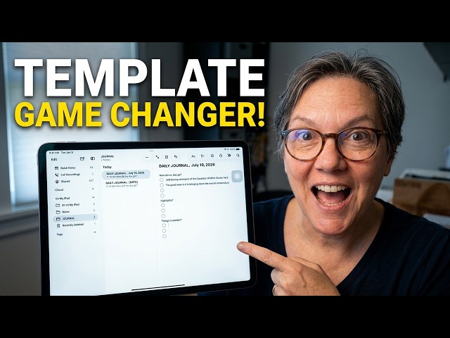Save Hours Every Week with Apple Notes Templates