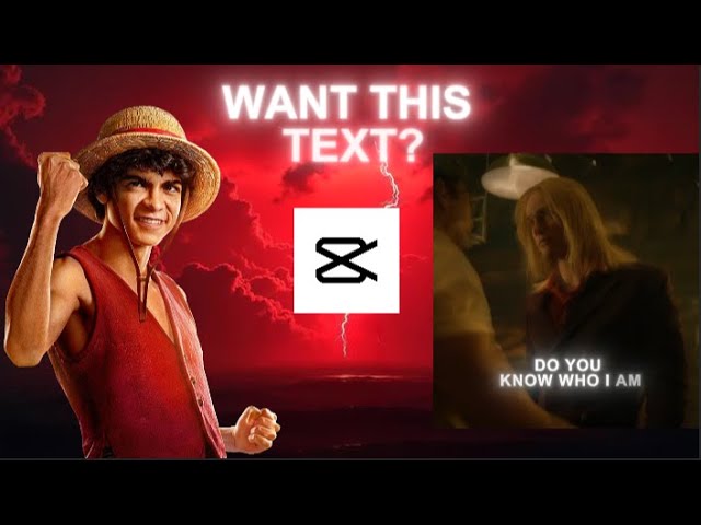 TEXT LIKE AFTER EFFECTS IN CAPCUT TUTORIAL (EASY)