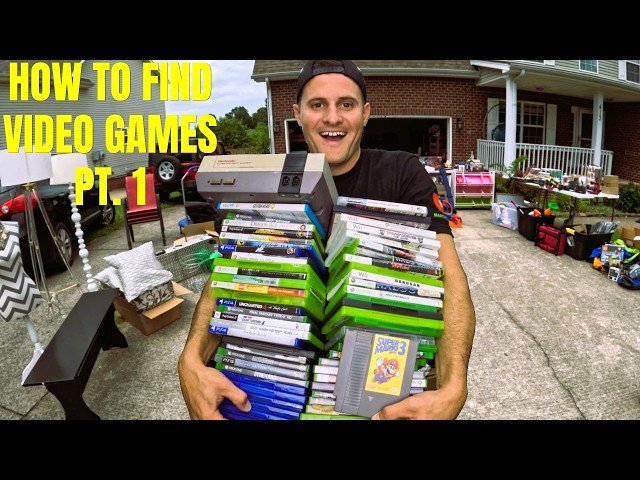 HOW TO FIND VIDEO GAMES PT. 1!