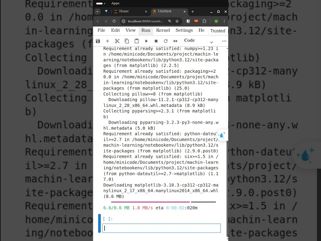 How to install #matplotlib in Jupyter on #windows ?#python #pythonprogramming #ai #machinelearning
