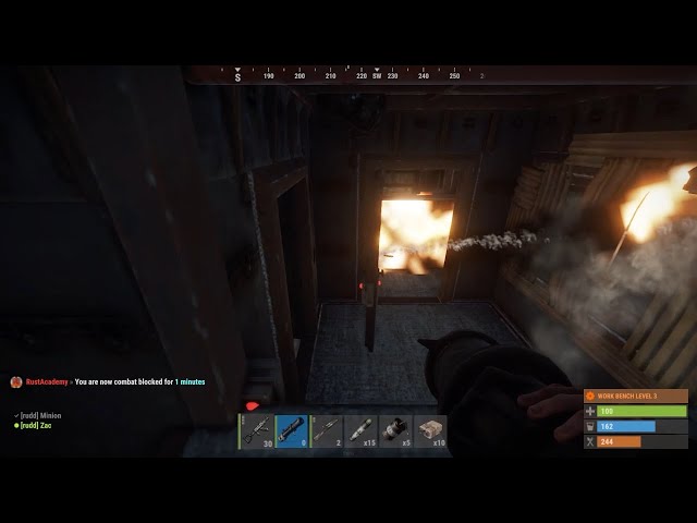 Going full deep on a clan base in rust