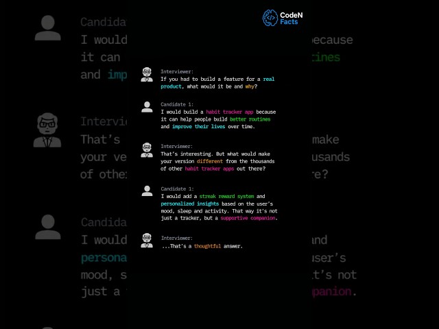 Interviewer: “What Would You Build ?" #shorts #ytshorts #coding #python #ai #yt