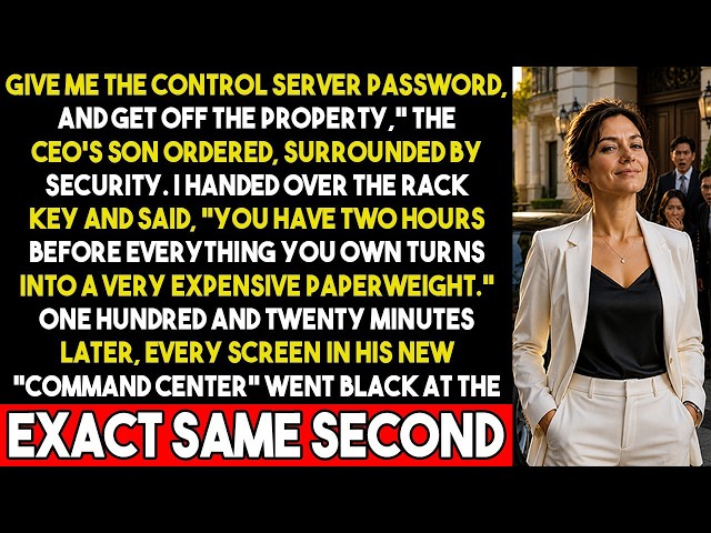 The CEO's Son Demanded My Server Password—I Gave It: "Everything Dies in Two Hours"
