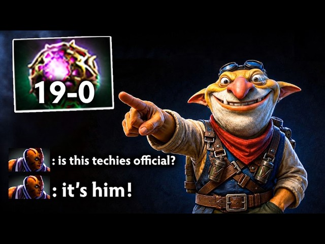 SORRY BRO YOU GOT A VERY UNLUCKY GAME vs TECHIES OFFICIAL (19-0 CLEAN GAME!)