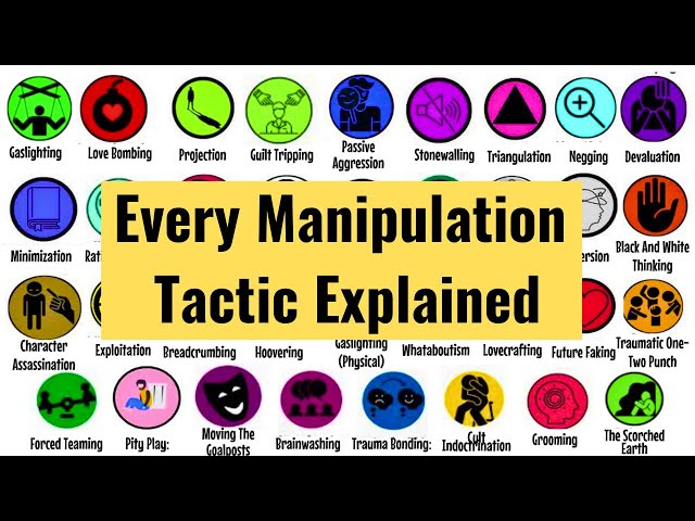 Every Manipulation Tactic Explained in 9 Minutes