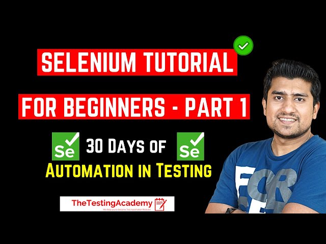 Selenium Tutorial for Beginner | What is Selenium | Day 3
