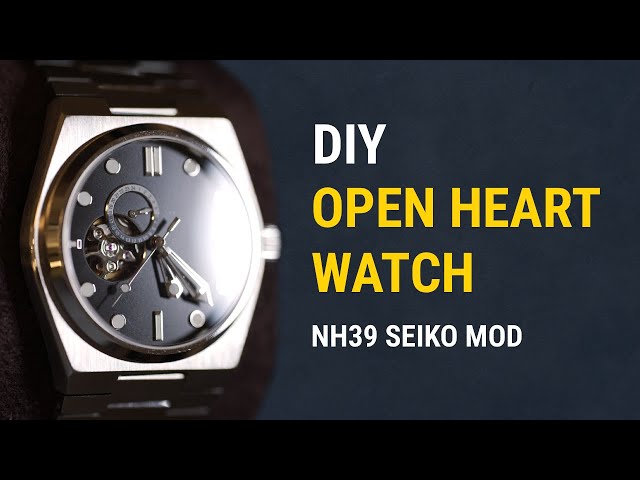 DIY NH39 Skeleton Watch Build | Flawless Open-Heart Mod