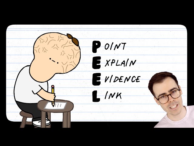 How to write a PEEL paragraph