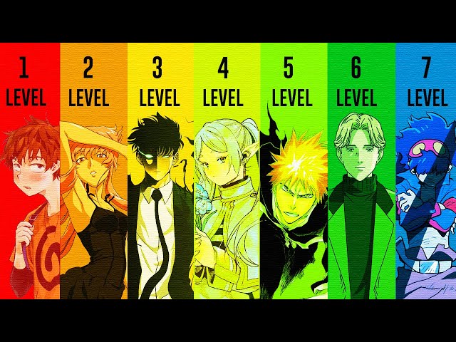 The 7 Levels Of Anime