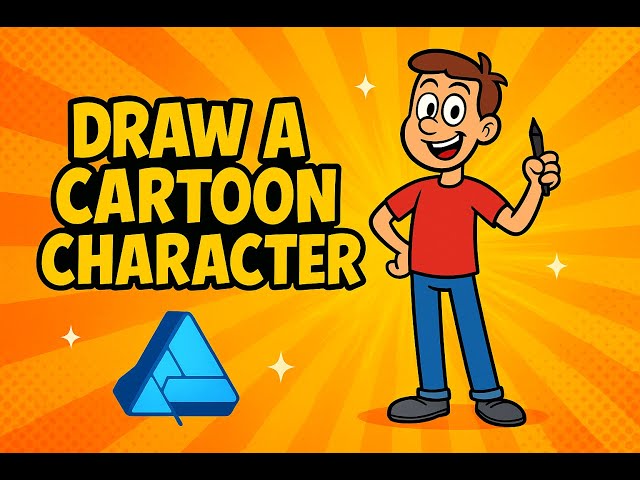 Drawing Cartoon Characters—Classes In Easy Lessons With Affinity Designer  Promo