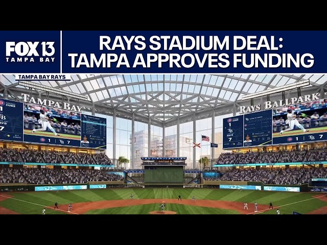 Rays stadium deal: Tampa approves funding in crucial vote