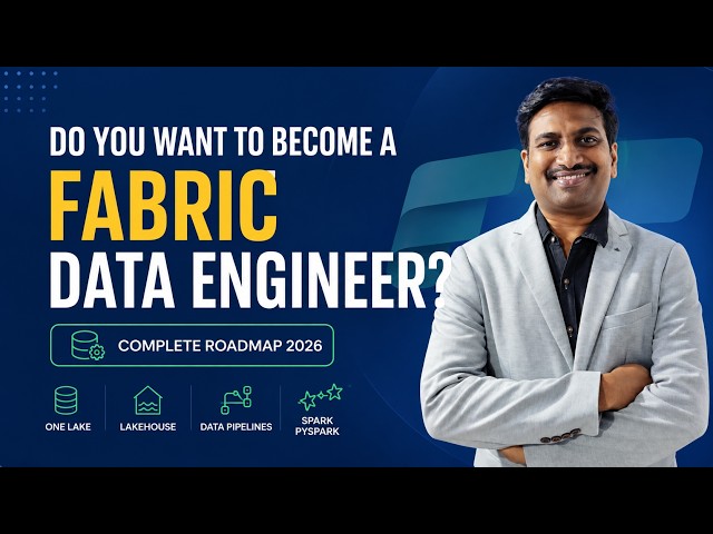 Want to Become a Microsoft Fabric Data Engineer? | Complete Career Roadmap 2026
