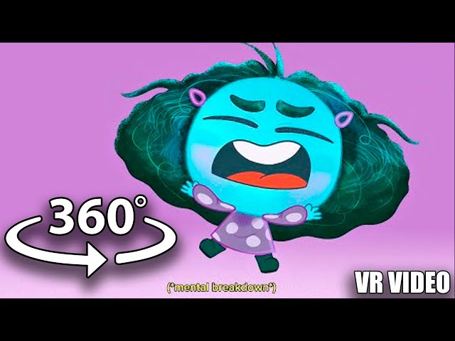 360º VR Envy wants your Attention || Inside Out 2 || Procreate Dreams Animation