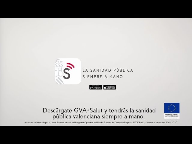 APP GVA+SALUT. + SALUD + CERCA