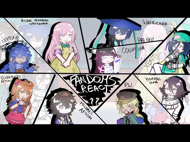 WIP!(PUT ON X2)fandoms react to themselves•INTRODUCTION PART-i hope it won’t suck too much😭