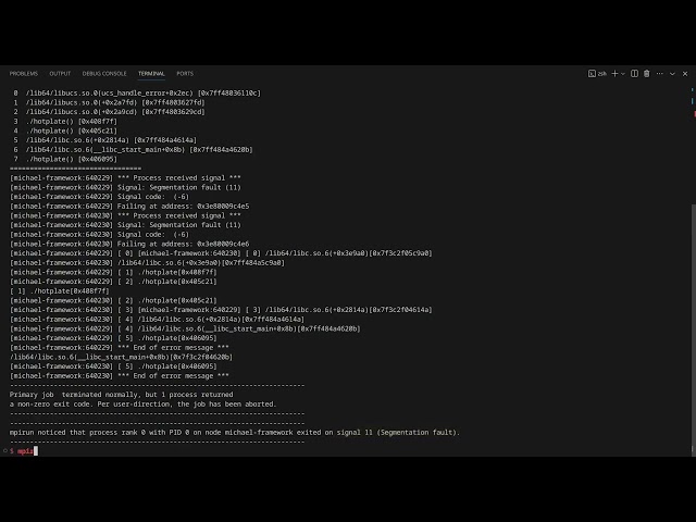 Debugging MPI programs with Valgrind, GDB, and TMPI