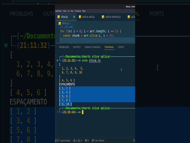 DO YOU KNOW WHAT THE DIFFERENCE IS BETWEEN THE "SLICE" AND "SPLICE" methods in ARRAYS in JAVASCRIPT?