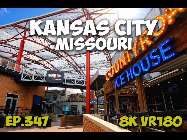 Ep.347 Kansas City Missouri - PNC Plaza And Kansas City Downtown Events 8K VR180 3D Travel