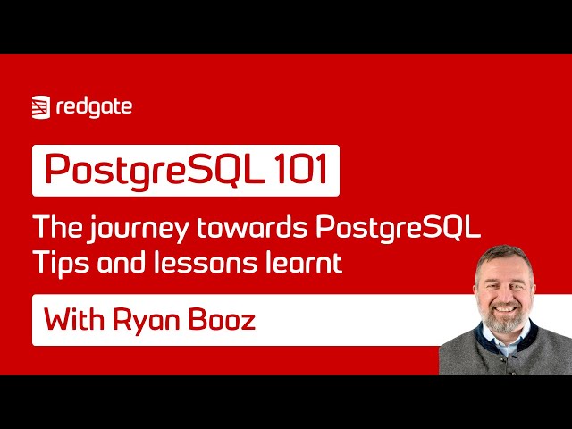 The Journey Towards PostgreSQL - Tips and Lessons  | PostgreSQL 101
