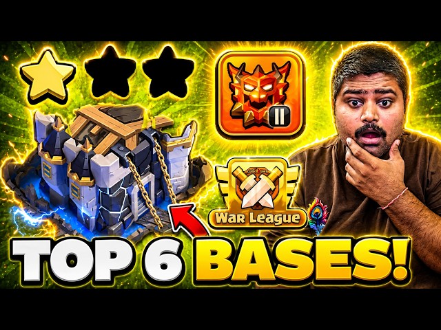 TOP 6 TH18 CWL BASES That NO ONE Can 3-Star! 🔥
