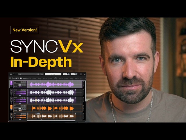 Tired of Sloppy Sounding Vocal Stacks? Discover Sync Vx