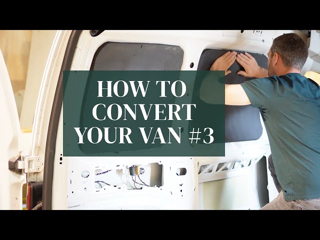 How to Convert Your Van #3 - Van insulation with Armaflex