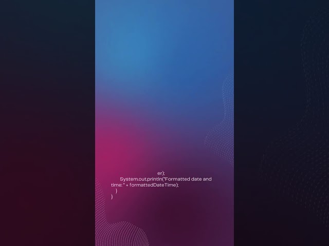Java tip for the day: LocalDateTime #java8