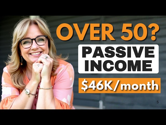 5 Easy Passive Income Streams for Beginners Over 50 (Work From Home)