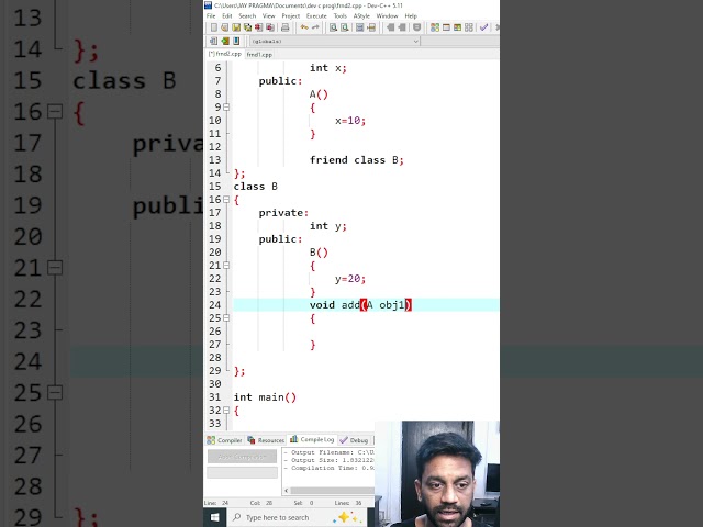 Use of FRIEND Keyword with Class in C++ 💻 | Complete Explanation in Hindi