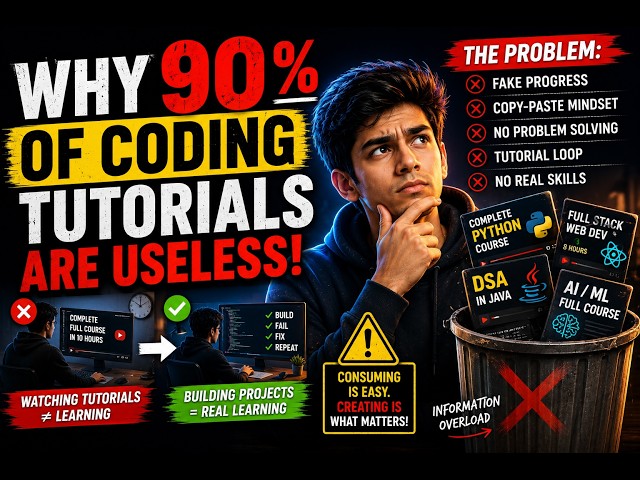 Why 90% of Coding Tutorials Are Useless in 2026