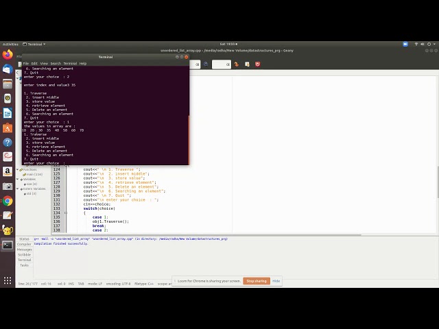 chapter1 DS unordered arrays prg