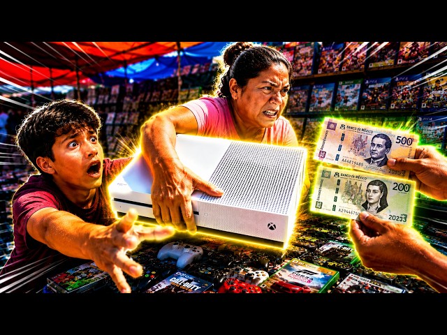 He took his son's Xbox and sold it at the flea market! 😱