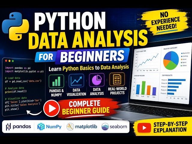 An Introduction to Data Analysis in Python Programming #pythonprogramming #dataanalysis