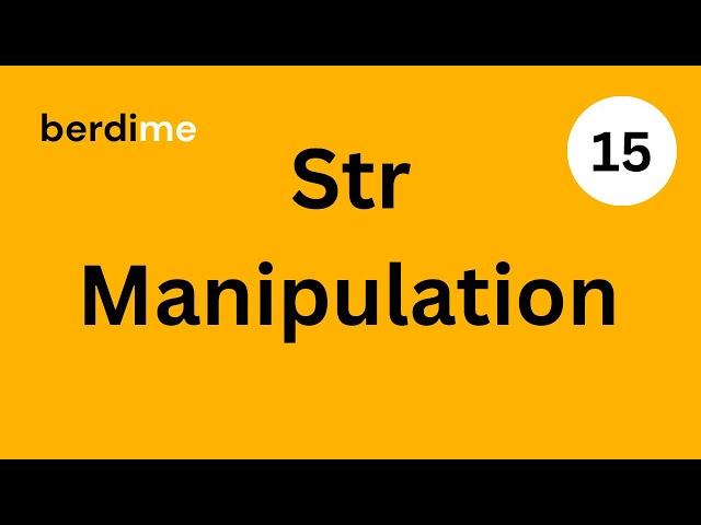 Python | Str manipulation part-VII