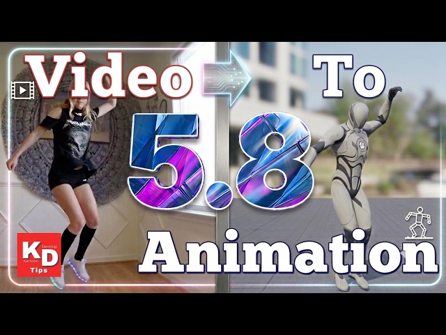 The Fastest "Video to Animation" Tutorial in UE5.8