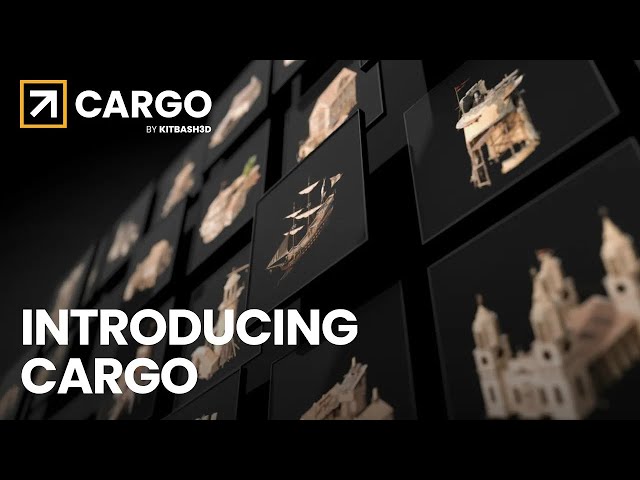 Introducing Cargo by KitBash3D | Free 3D Asset Manager for Unreal, Blender, Maya, 3ds Max, and More