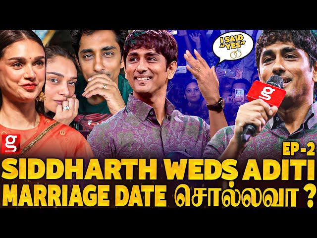 Siddharth Sings Kanmani For Aditi Rao😍1st Time After Engagement💝Full Love Vibes, Fans Gone crazy🥰