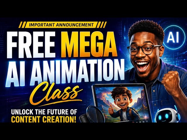 Free Mega AI ANIMATION Class 1.0