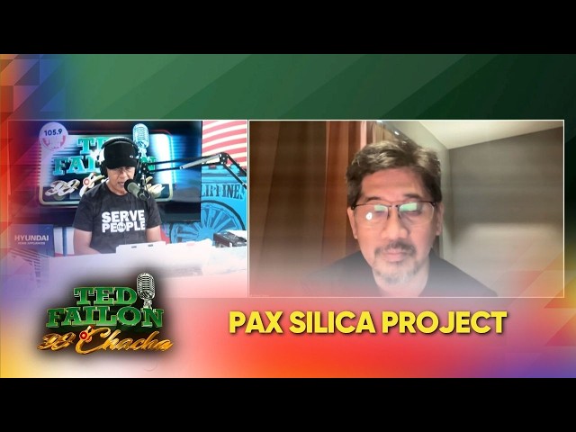Pax Silica project, ‘false promise na development’ — expert | Ted Failon & DJ Chacha