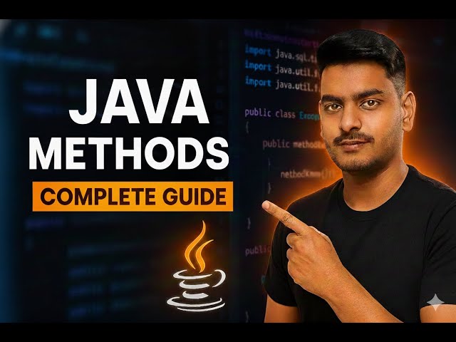 Methods in Java | What is method? Explain with Syntax & Example